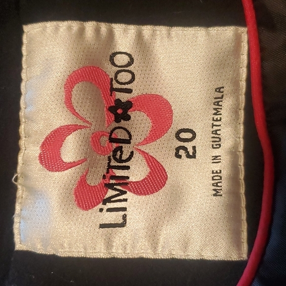 50's Style LIMITED TOO Girls Peacoat 20 - Picture 4 of 6